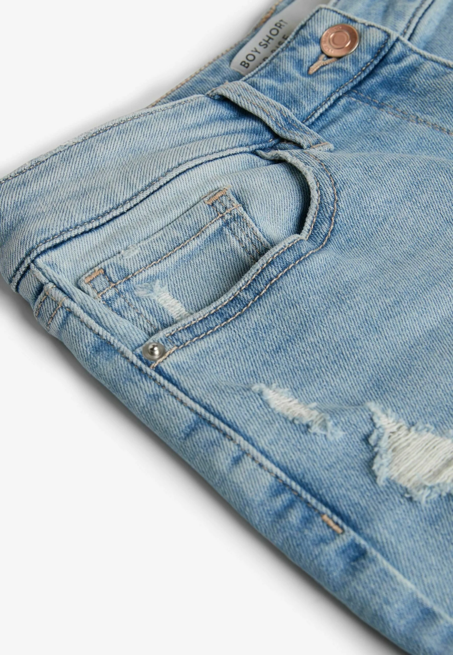 Next STANDARD - Szorty Jeansowe - Bleach Blue Ripped 6 Next STANDARD - Szorty Jeansowe - Bleach Blue Ripped - obrazek 6