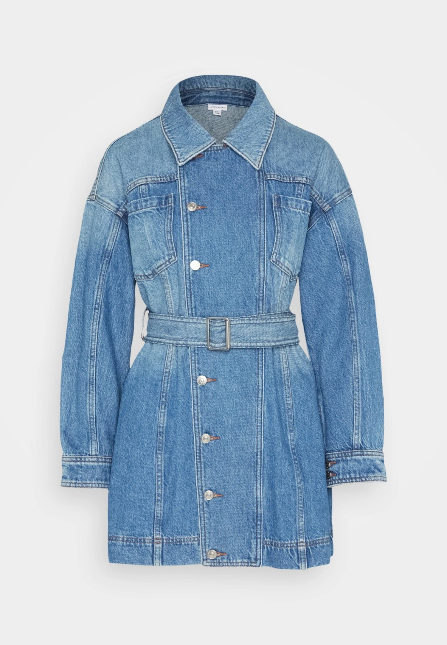 MISS SIXTY DRESS - Sukienka Jeansowa - Middle Blue 5 MISS SIXTY DRESS - Sukienka Jeansowa - Middle Blue - obrazek 5