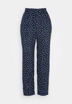 Lollys Laundry MAISIE PANTS - Spodnie Materiałowe - Dark Blue -Ulla Popken Sklep e49ab4ad21a248499e33b82600a1791f