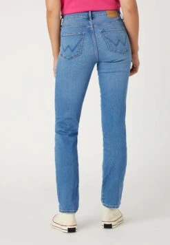 Wrangler Jeansy Slim Fit - Blau -Ulla Popken Sklep e6fde782719543ad8537aa8615fb3b87