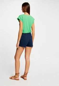 MORGAN T-shirt Basic - Green 7 MORGAN T-shirt Basic - Green -Ulla Popken Sklep e7a70e786bc44e9ca036e5b305c72c10
