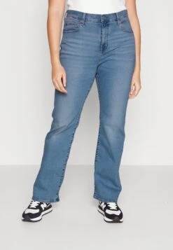 Levi's® Plus 725™ HIGH-RISE BOOTCUT - Jeansy Bootcut - Blue Wave