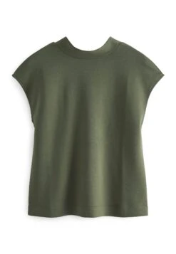 Next TIE BACK STANDARD - T-shirt Z Nadrukiem - Khaki Green -Ulla Popken Sklep ea99cf8ed6b042e6bd4b2151ac9b476e