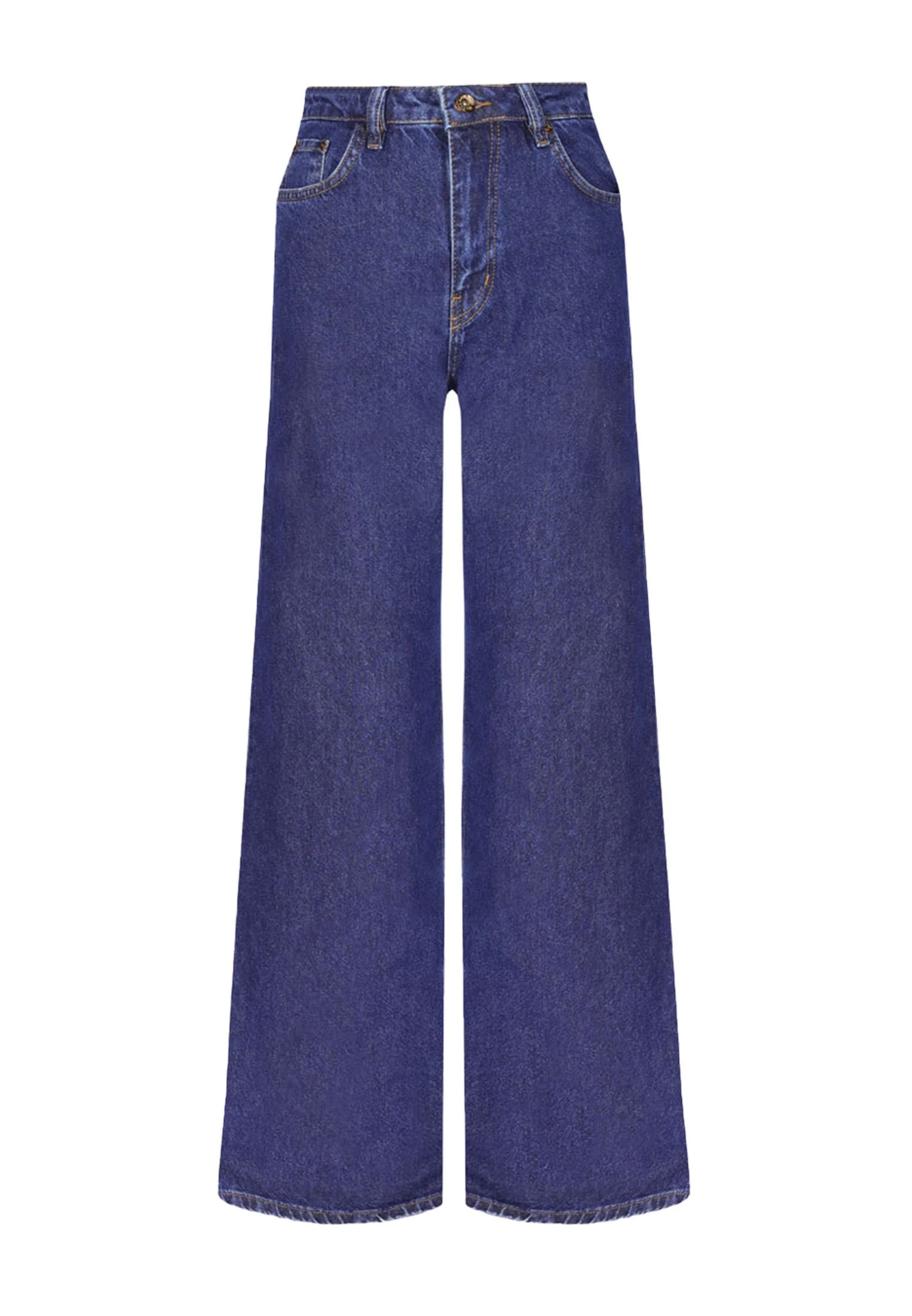 Jeansy Dzwony - Indigo 1 Jeansy Dzwony - Indigo