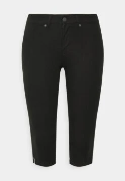 Vero Moda Petite VMHOT SEVEN KNICKERS - Szorty Jeansowe - Black