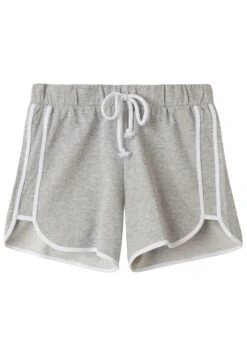 MIT PASPELIERUNG - Szorty - Grigio Chiaro Mel Bianco 7 MIT PASPELIERUNG - Szorty - Grigio Chiaro Mel Bianco -Ulla Popken Sklep ef36e47d7bf048568fea65af331f160f