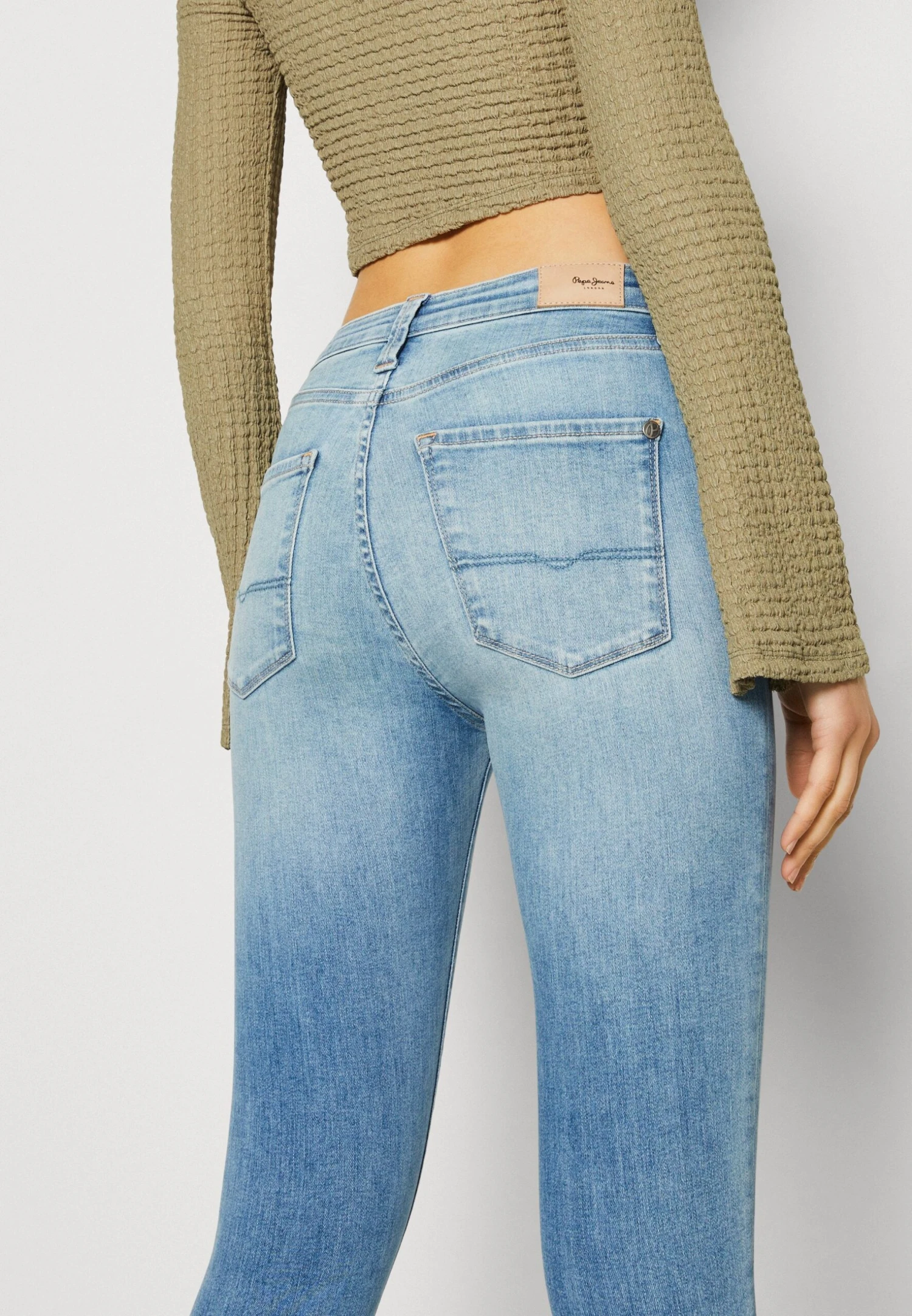 Pepe Jeans Jeansy Skinny Fit - Denim 4 Pepe Jeans Jeansy Skinny Fit - Denim - obrazek 4