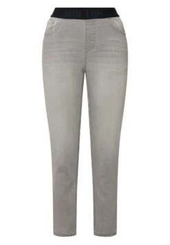 Jeansy Slim Fit - Jean Gris Clair -Ulla Popken Sklep efae1581a9c241258ea63c58c6934750
