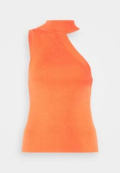 DKNY MOCK NECK SWEATER - Top - Persimmon -Ulla Popken Sklep f20373d3b9a444438685ce1e77e27e55