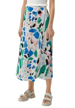 S.Oliver MIT ALLOVER - Spódnica Trapezowa - Ecru 11 S.Oliver MIT ALLOVER - Spódnica Trapezowa - Ecru -Ulla Popken Sklep f3a230d41f824614badb1bf3977a4e9c