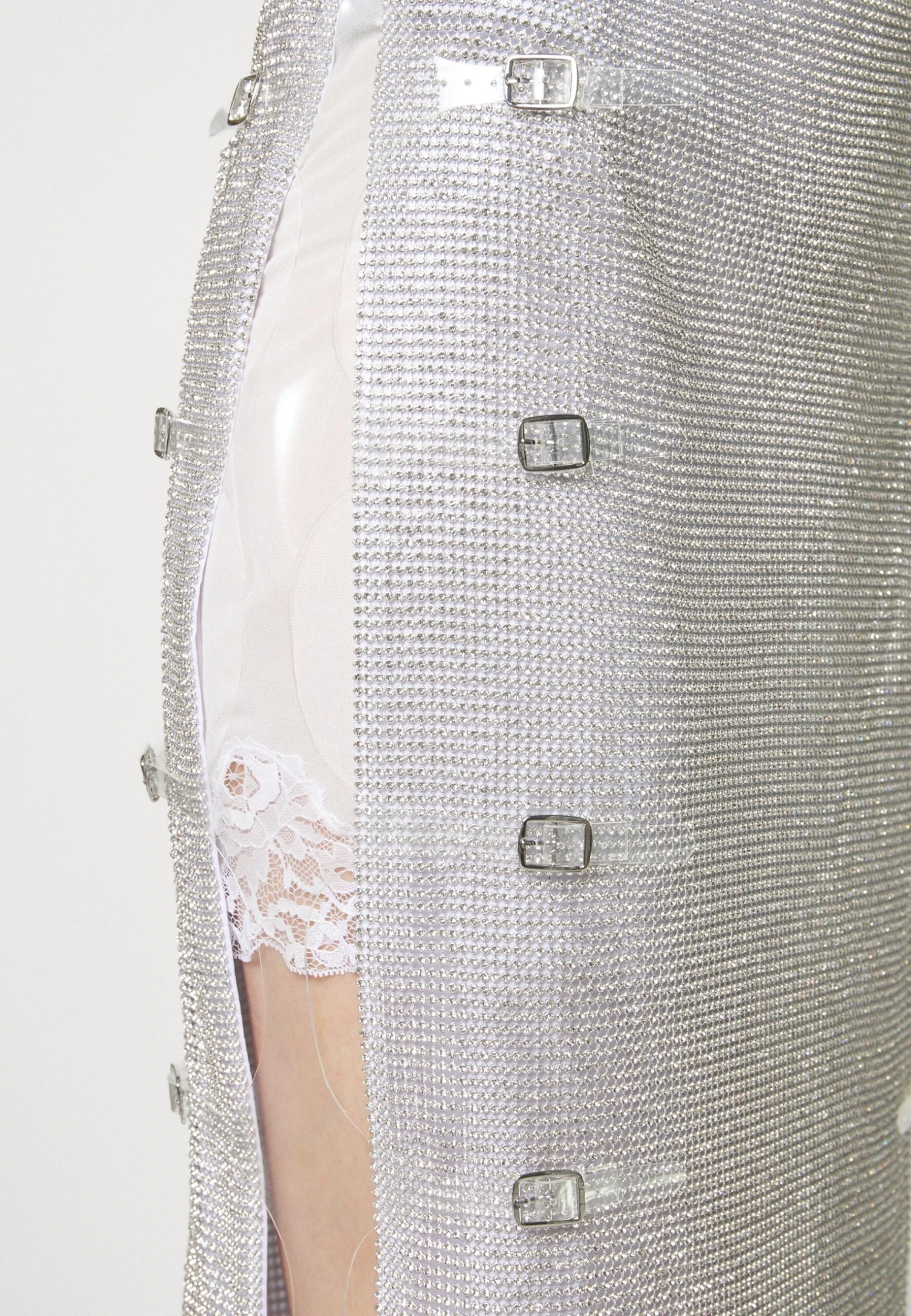 Christopher Kane THE LONGING SKIRT - Spódnica Ołówkowa - White 6 Christopher Kane THE LONGING SKIRT - Spódnica Ołówkowa - White - obrazek 6