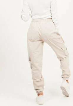 SIXTH JUNE Bojówki - Beige -Ulla Popken Sklep f792defb42d7482db6500d562e1862b8