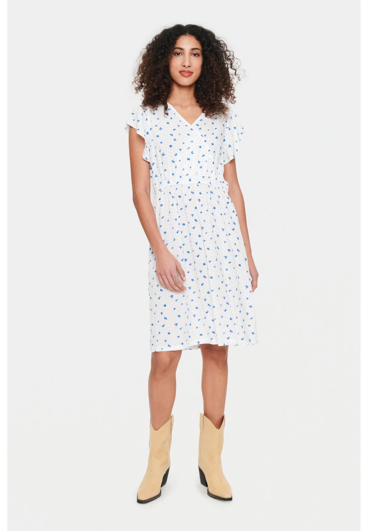 Saint Tropez TROPEZ UMARASZ - Sukienka Letnia - Ice Dot Ditsy Florals 2 Saint Tropez TROPEZ UMARASZ - Sukienka Letnia - Ice Dot Ditsy Florals - obrazek 2