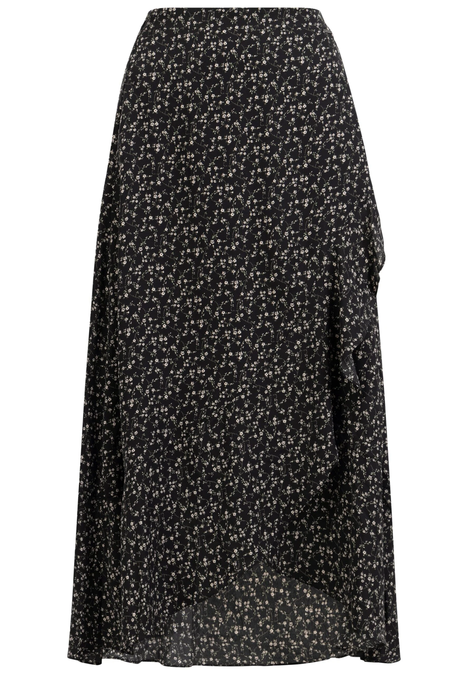 Dreimaster BRIDGEPORT - Spódnica Z Zakładką - Schwarz Mehrfarbig 5 Dreimaster BRIDGEPORT - Spódnica Z Zakładką - Schwarz Mehrfarbig - obrazek 5