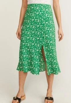 DITTE - Spódnica Trapezowa - Fields Green Be