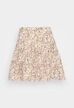 Second Female LOTUS SKIRT - Spódnica Mini - Golden Brown -Ulla Popken Sklep f9fc6bbefc6740778265c27efea9f506