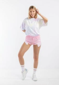 BARBIE – JEANS SHORTS - Szorty Jeansowe - Light Pink