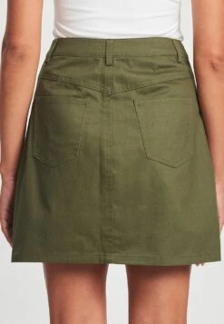 Tussah LOLA - Spódnica Mini - Khaki -Ulla Popken Sklep fba791d6f88c46b99bdb4e740870811b