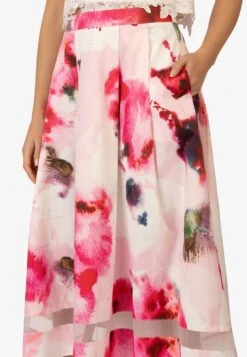 APART Spódnica Plisowana - Creme Multicolor -Ulla Popken Sklep fd1d230b20754a90bbaed60249b8f504