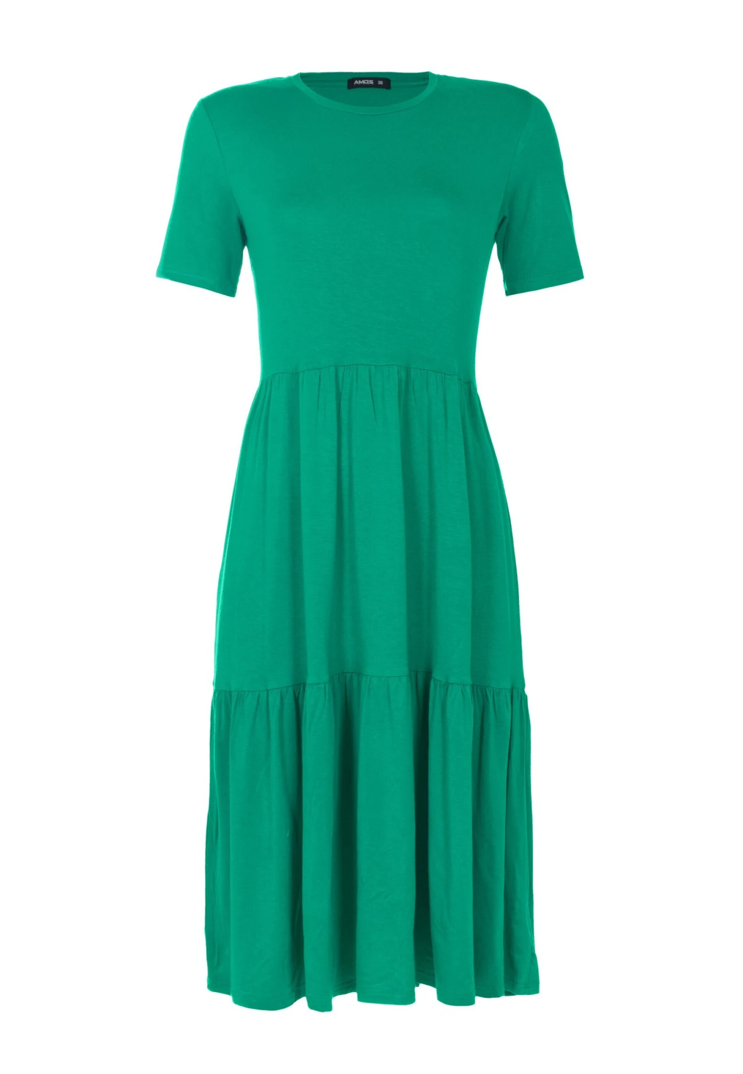 Sukienka Z Dżerseju - Green 5 Sukienka Z Dżerseju - Green - obrazek 5