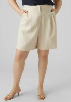 Vero Moda Curve Szorty - Oatmeal